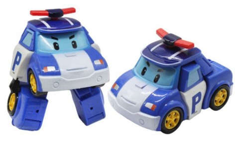 Трансформер "Робокар Полі: поліцейська машина Полі"