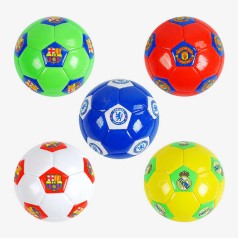 Мяч футбольный 5 видов, материал PVC, баллон резиновый, размер №2 /180/