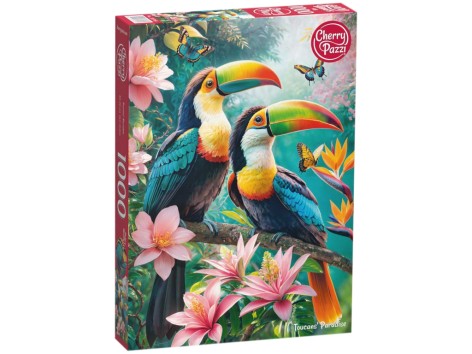 Пазлы CherryPazzi 1000 Рай туканов 50х70 см 30769