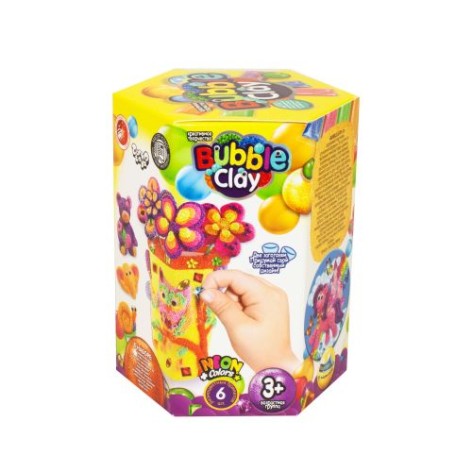 Набор креативного творчества "BUBBLE CLAY: шариковый пластилин" (рус)