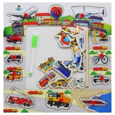 Дошка логічна ТРАНСПОРТ