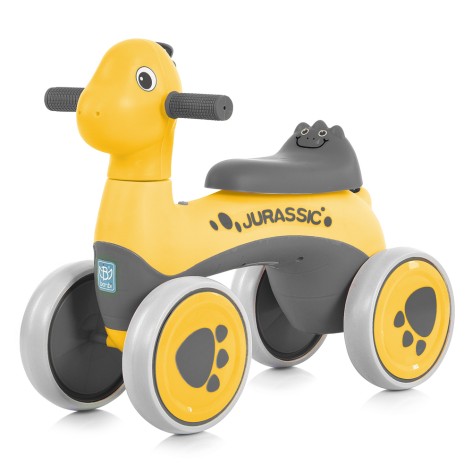 Каталка-толокар M 5853E-6 (1шт) музика, світло,EVA,TF,жовтий