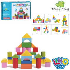 Дерев'яний конструктор Limo Toy 