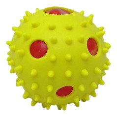 Игрушка-атистресс "Мячик с орбизами" (желтый)