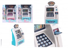 Электронная копилка-банкомат WF-3005 (48шт/2) 2 цвета в коробке 23*10,5*27 см