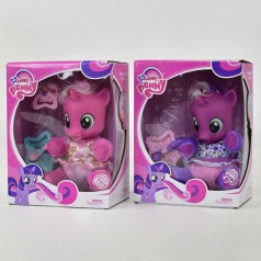 Пони мягкотелый, с аксессуарами, в кор. 