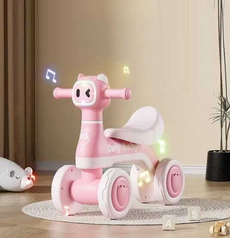 Велобіг JOY 4-х колісний колеса PU, рама пластик, озвучування та підсвічування, в кор. /1/