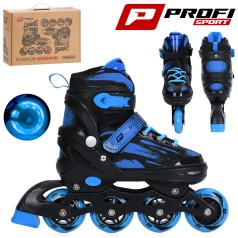 Роликовые коньки PROFI размер 35-38, колеса PU, d колес - 6,8 см A4163-M-B