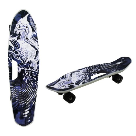 Пенни борд SC20443 (6 шт) 60*45 см колеса PU свет