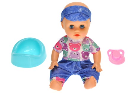 Пупс з аксесуарами в кульку 40*20см 