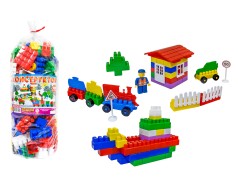 Конструктор детский Promtex с большими деталями, 100 элементов 4002