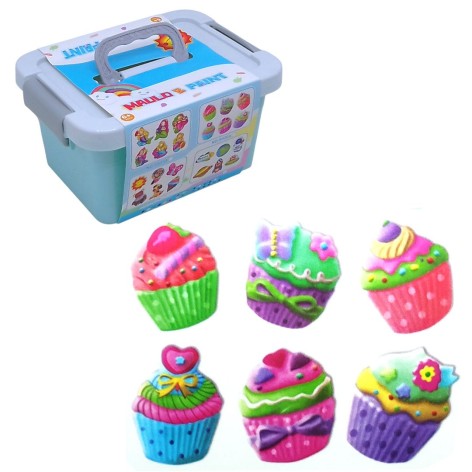 Набор для творчества "Создай и раскрась магнит. Вкусняшки"