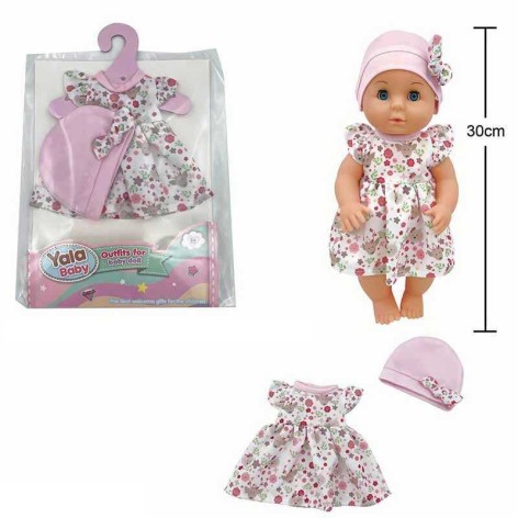 Одяг для пупса на пупса висотою 30-35 см, в п/е 
