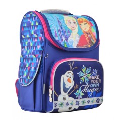 Рюкзак шкільний каркасний 1 Вересня H-11 Frozen Blue, 33.5*26*13.5
