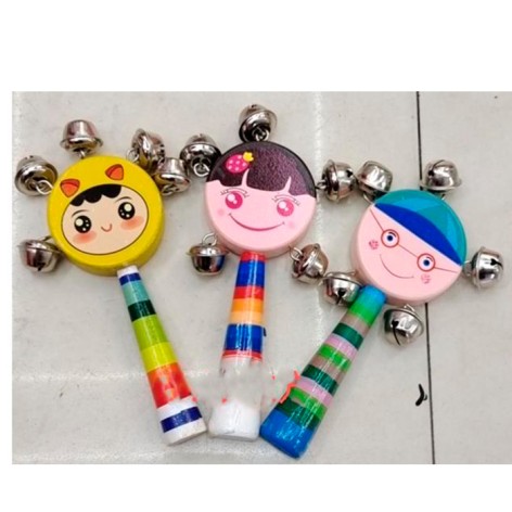 Дерев'яна іграшка Бубонець 16см, мікс видів, у п/е, 16-9-2см 