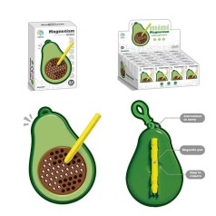 Досточка магнітна мозаїка, авокадо, 11-7-1,5см, брелок 19см, в кор-ці, /6/144/24шт в кор. 32,5-12-18см