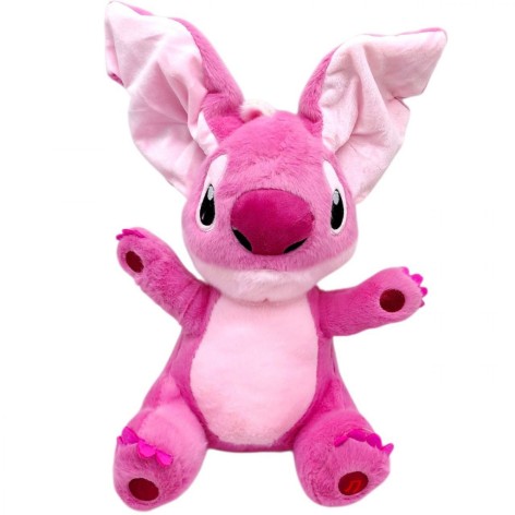 Музыкальная мягкая игрушка "STITCH" (РОЗОВЫЙ)