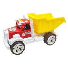 Самоскид іграшковий Бамсик (червоний+жовтий)