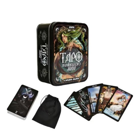 Набір гадальних карт "Таро українського міфу", 78 карт