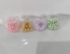 Антистрес геометричні фігури з перлинами 