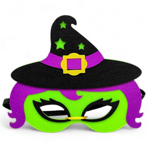 Маска фетрова "Відьма"