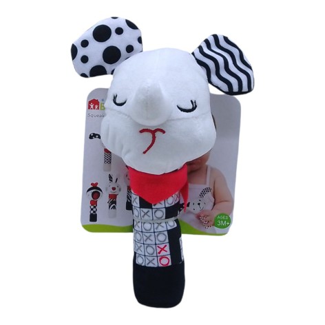 Погремушка мягкая "Зверюшки. Слон" (18 см), 3 мес+