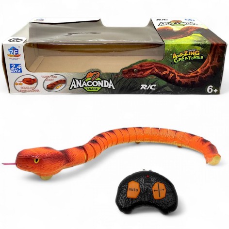 Радіокерована іграшка MIC "Змія" рухлива, реалістична анаконда (11.5x44x20 см)