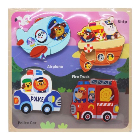 Вкладиші С 58256 (30) "Транспорт", англ. мовою, в плівці