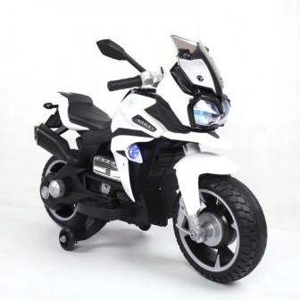 Електромобіль дитячий T-7227 WHITE мотоцикл 6V7AH мотор 1*18W із USB 97*65,3*53