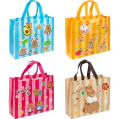 Дитяча сумка ламінована з малюнком яскрава міцна водонепроникна