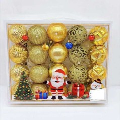 Новорічні ялинкові прикраси A-Toys 20 штук (C67343)