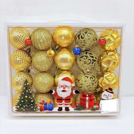 Новорічні ялинкові прикраси A-Toys 20 штук (C67343)