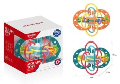 Погремушка 2 цвета, мультисенсорная, в кор. 