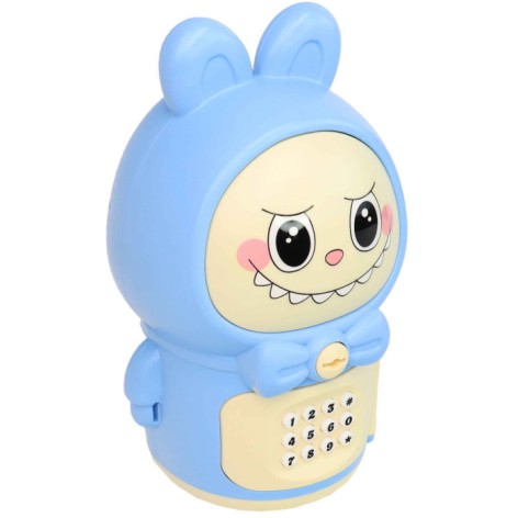 Банківський термінал Labubu, сейф з ключем, скарбничка, звук, світло, 6 видів, 18,5-26-13,5 см 