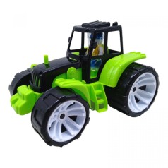 Трактор пластиковий (зелений+чорний)