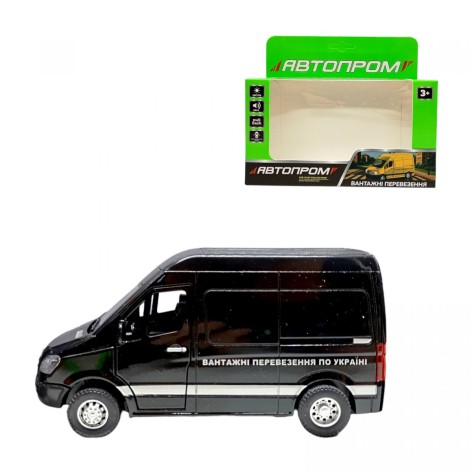 Машина АВТОПРОМ MERCEDES SPRINTER (ЧОРНИЙ)