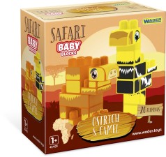 Baby Blocks конструктор Сафарі - страус & верблюд