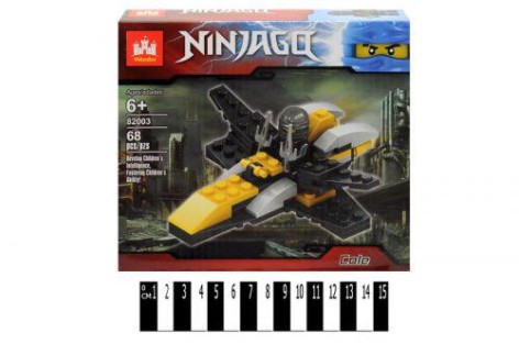 Конструктор Ninjago 68 деталей 18х16х4