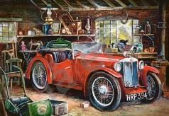 Пазли Castorland vintage гаражу, 68 x 47 см 1000 елементів