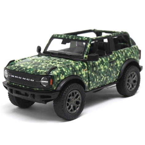 Машинка металева FORD BRONCO CAMO-EDITION зелений