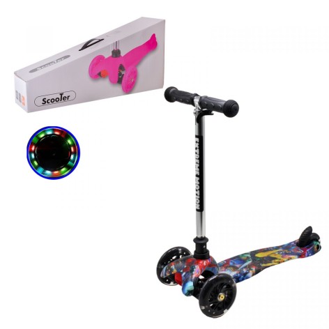 Самокат триколісний "ScooTer Місто героїв".