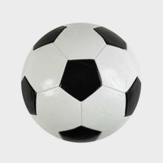Мяч футбольный 1 вид, 280 грамм, мягкий материал PVC, размер №5, МИКС /100/