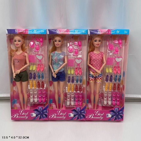 Лялька 29см F7272 з взуттям та аксес.3в.кор.32*4*13,5 