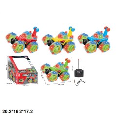 Радіокерований Трюкач 3048-7 акум.USB.муз.3D світ.оберт.4кол.кор.20,2*16,2*17,2 