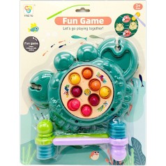 Стукалка крабик, бирюзовая