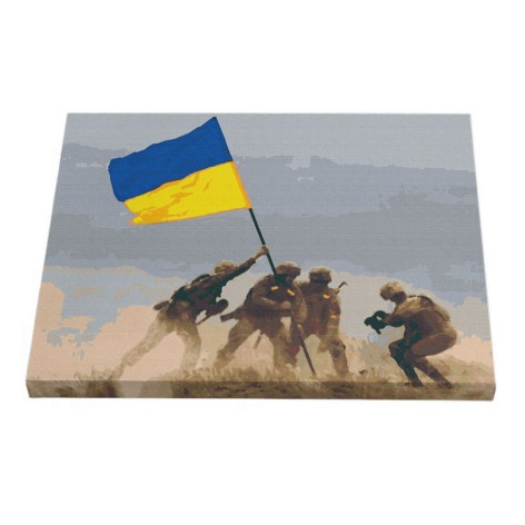 Картина за номерами Riviera Blanca "На своїй землі" 40x50 см 24 кольори (RB-0553)