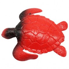 Резиновая черепаха, красная