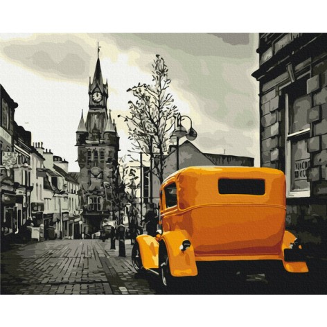 Картина за номерами: Лондонське таксі 40*50 BS4239
