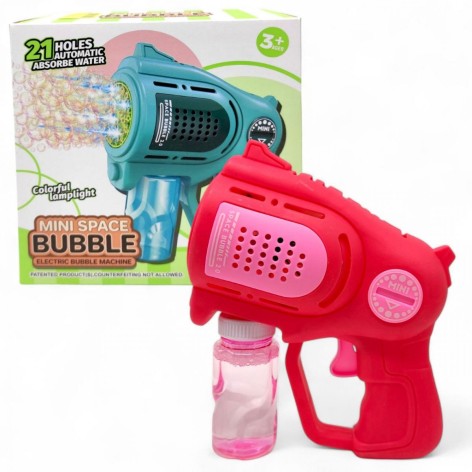 Пістолет з мильними бульбашками (на батарейках)