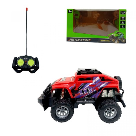 Машинка р/к Джип Автопром (КРАСНЫЙ)